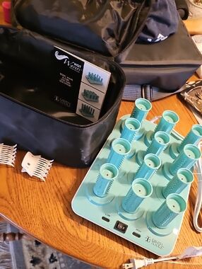 Calista Tools Hot Rollers Set in Teal